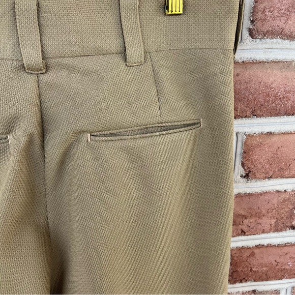 Real vintage men’s tailored trousers approximate size small.  tan/beige - Picture 4 of 8